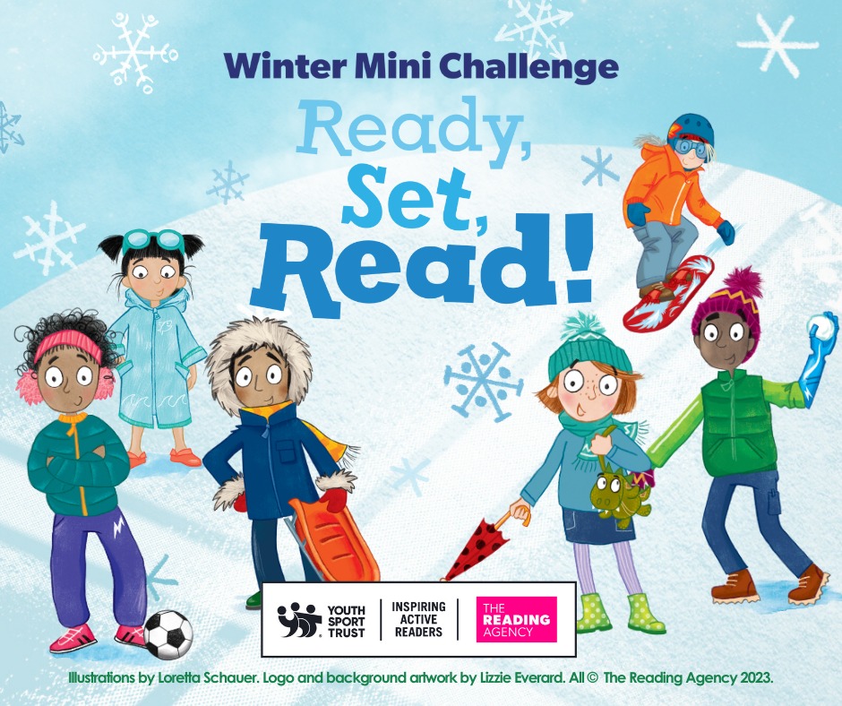 Winter Mini Reading Challenge Poster