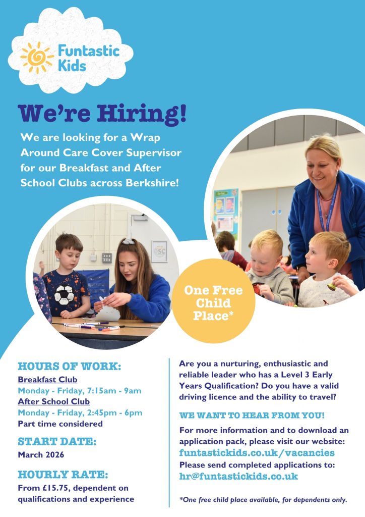 Cover Supervisor Job Advert